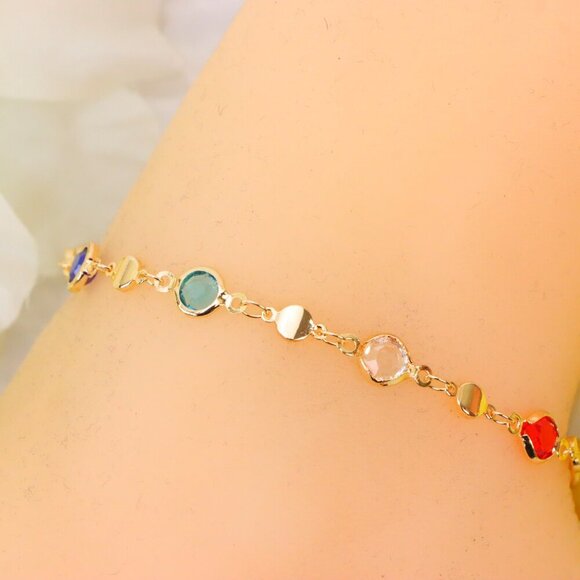 Minimalist Anklet, Sleek & Modern Design, Women’s Fashion, YC110464-A - Picture 1 of 10